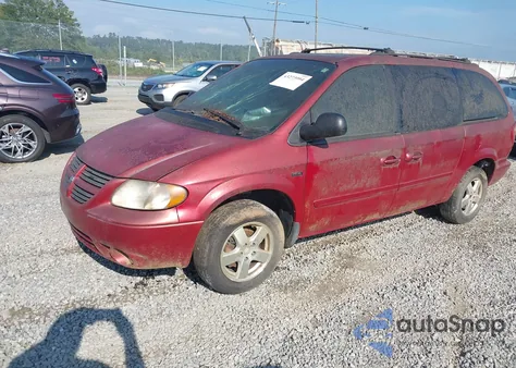 2005 Dodge Grand Caravan Sxt из США, поврежденный, VIN 2D4GP44L15R346306